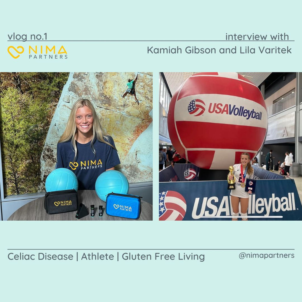 Interview with celiac athletes, Kamiah Gibson and Lila Varitek
